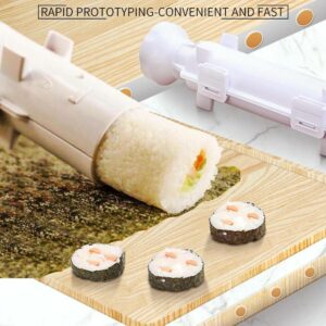 11Household Sushi Maker Roller Rice Mold Vegetable Meat Rolling Gadgets DIY Sushi Device Making Machine Kitchen Ware