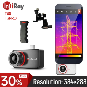 InfiRay – caméra d'imagerie thermique à infrarouge T3S T3PRO, pour l'extérieur, industriel, Circuit PCB, détection de la chaleur au sol, imageur thermique pour téléphone