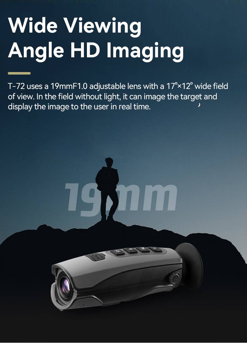 InfiRay – caméra thermique E2N E3N, Vision nocturne, pour la chasse en plein air, détecteur portatif, Observation patrouille, WiFi, imageur thermique étanche